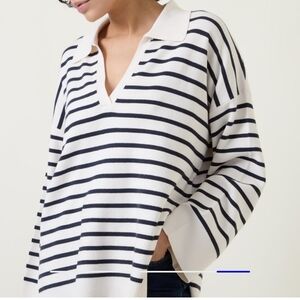 Part Two Striped Sweater Small